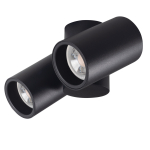 Valgusti kohtvalgusti Kanlux Blurro 32952, GU10, 2 x 10 W, must v.