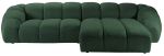 Nurgadiivan Micadoni Diana Bub12, roheline v., parem, 334 x 182 cm x 72 cm