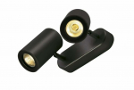 Valgusti lagi ja seinad SLV Enola B, GU10, 2 x 50 W, must v.