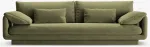 Diivan Micadoni Torino MIC_4S_184_F1_TORINO6, roheline v., 250 x 103 cm x 89 cm