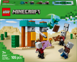 Konstruktor LEGO&reg; Minecraft Illageride k&otilde;rbepatrull 21267, 105 tk