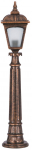 Vabalt seisev v&auml;lisvalgusti Opviq BSU-68185-BKR-M1-B, 60W, E27, IP65, pronks v./pruun v., 20 cm x 100 cm