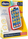 M&auml;nguasi telefon Chicco Smiley, valge v./punane v.