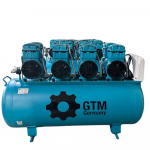 &Otilde;hukompressor GTM MT S 250-4/220V, 4800 W, 220 V