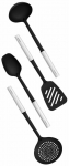 K&ouml;&ouml;giriistade komplekt Brabantia, 35 cm, h&otilde;be v./must v., 4 tk