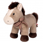 Pehme m&auml;nguasi hobune Fancy, beež, 29 cm