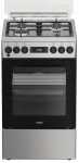 Gaasipliit elektriahjuga Whirlpool W5G8LMSWTX