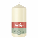 K&uuml;&uuml;nal, silindri Bolsius, 33 h, Valge v.