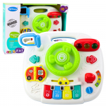 Interaktiivne m&auml;nguasi, kelgurool Lean Toys 2in1 Racer, 22 cm, mitmev&auml;rviline