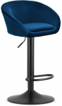 Baaritool Leobert East, matt, sinine v., 46 cm x 53 cm x 81 - 103 cm