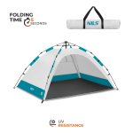 Telk - vaatetorn Nils Camp NC4802, 210 x 135 cm