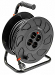 Pikendusjuhe trumlil GTV, AE-SBEBEN-30, 3 x 1,5 mm&sup2;, 30 m, IP20, 4 pesa