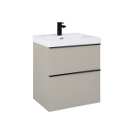 Valamualune vannitoa kapp Elita Look 60 2DR, fume matt v., 44.9 cm x 60 cm x 63.5 cm