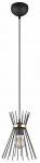 Valgusti lagi Reality Rod, E27, 1 x 40 W, must v.
