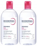 Mitsellaarvesi, komplekt Bioderma Sensibio H2O Make Up Removing, 1000 ml, 2 tk