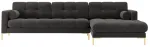 Nurgadiivan Cosmopolitan Design Bali Bluvel 18, kuld v./tumehall v., parem, 185 x 293 cm x 75 cm