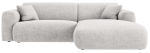Nurgadiivan Cosmopolitan Design Nolio Haga 06, helehall v., parem, 170 x 235 cm x 72 cm