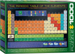 Pusle Eurographics The Periodic Table Of The Elements 6000-1001, 67.6 cm x 48.9 cm, 1000 tk, mitmev&auml;rviline