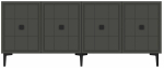 Konsoollaud Kalune Design Yuka 150, antratsiit v., 32 cm x 150 cm x 75 cm