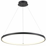 Valgusti lagi CristalRecord Tiamis 93-220-60-180, LED, 3000 &deg;K, 1 x 52 W, must v. / must v.