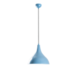 Valgusti rippuv Opviq Bitlis, E27, 1 x 40 W, sinine v. / sinine v., 22 x 26 cm