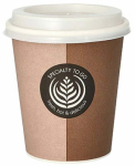 &Uuml;hekordne tass Pap Star Coffee To Go, 200 ml, 10 tk