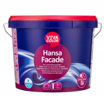 V&auml;rvid krohvi- ja kivifassaadidele Vivacolor Hansa Facade, valge v., 2.7 l