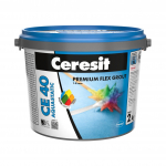 Vuugit&auml;ide Ceresit CE40 TERRA, isoleeriv, pruun v., 2 kg