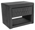 &Ouml;&ouml;kapp Azurro Velvet, hall v., 40 cm x 35 cm x 50 cm