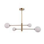 Valgusti rippuv Light Prestige Dorado LP-002/4P, G9, 4 x 40 W, kuldne v.