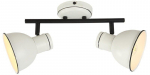 Valgusti lagi Candellux Zumba, E14, 2 x 40 W, valge v./must v.