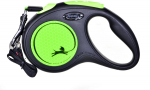 Automaatne jalutusrihm Flexi New Neon, roosa, S 5m