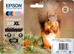 Tindiprinteri kassett Epson 378XL, mitmev&auml;rviline, 59.7 ml
