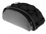 Jalgratta pakiruumi kott Bicycle Bag SR14096, pol&uuml;ester, must v./hall v.