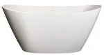 Vann, teisaldatav Paa Silkstone Amore Silk, 160 cm x 85 cm x 72 cm, ovaalne, valge v.