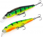 Vobler Akara Asher 80F A17, 8 cm, 8 g, must/kollane/roheline
