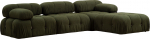 Nurgadiivan Hanah Home Bubble L1-O1-1R-PUF, roheline v., parem, 190 x 288 cm x 75 cm