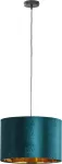 Valgusti rippuv TK Lighting Tercino Green 1 6169, E27, 1 x 25 W, roheline v. / must v.