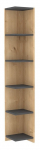 P&otilde;randariiul Kalune Design Porto 835PUQ3697, pruun v./hall v., 160 cm x 25 cm x 25 cm