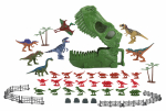 Komplekt Chap Mei Dino Valley 542029, 45 tk, mitmev&auml;rviline