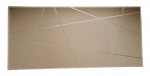 Peegel Kalune Design NSTLA309y, rippuv, 130 cm x 62 cm, pronksiv&auml;rvi v.