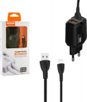 Telefoni laadija Somostel SMS-A139, USB-C, 100 cm, must v.