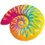 T&auml;ispuhutav rannamadrats Intex Rainbow Seashell, mitmev&auml;rviline, 157 cm x 127 cm x 25 cm