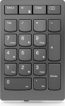 Juhtmevaba arvutiklaviatuur Lenovo Go wireless Numeric Keypad, hall v.
