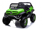 Laste elektriauto Lean Toys Mercedes Unimog, roheline v.