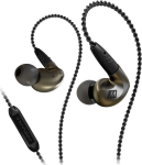 Juhtmega k&otilde;rvaklapid MEE Audio Pinnacle P1 MEE-P1-ZN, must v.