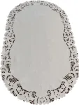 Piklik laudlina ovaalne Mariall OH-150-A, valge v., 60 x 120 cm