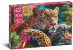 Pusle CherryPazzi Reclining Leopard 20166, 50 cm x 34.5 cm, 500 tk