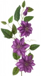 Kunstlill Natu 391, violetne, 85 cm