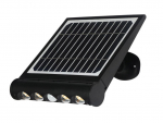P&auml;ikesepaneeliga prožektor CristalRecord Mix Solar, 8 W, 950 lm, 4000 &deg;K, IP20, must v.